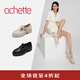 achette雅氏4R13 復古T字帶瑪麗珍輕盈厚底女鞋 14-黑色 36