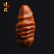 橄欖核單籽大權在握把握機會(huì )手工雕刻核雕單顆吊墜文玩配飾把件男 直徑18mm左右