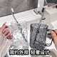 冰川紋高顏值塑料漱口杯牙杯帶把手宿舍家用 【白色+灰色】冰川紋漱口杯2個