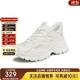 天美意老爹鞋子女鞋網(wǎng)面透氣增高運動(dòng)鞋女休閑鞋2025新款 米色 37