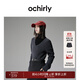 歐時(shí)力OCHIRLY 牦牛絨羊毛套頭毛衣女針織V領(lǐng)感氣質(zhì)休閑高級感 深灰 S