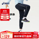 亞瑟士（asics）童裝2024年秋冬季新品針織衛褲加絨加厚兒童運動(dòng)長(cháng)褲334241083090