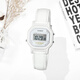 卡西歐（CASIO）女士小巧方塊復古ins小清新兒童防水表多功能LA-11WL-7A 4A電子表 LA-11WL-7A