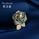 歐本赫?benheart丹麥時(shí)尚胸針輕奢華氣質(zhì)胸花別針高級(jí)感禮物精致配飾高檔配飾掛件 胸針-皇后 金色