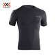 XBIONIC跑步健身鍛煉男士短袖速跑男短袖衫 X29黑色/灰色 XL(180/96A) 