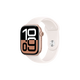 【99成新】Apple/蘋(píng)果 Watch Series 10智能手表蜂窩款46毫米玫瑰金色鋁金屬表殼淡桃粉色運動(dòng)型表帶M/L MWYN3CH/B 