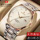 勞力士王子瑞士原裝手表男士全自動(dòng)機械表防水夜光超薄十大名牌進(jìn)口專(zhuān)用男表 標準版-玫金玫面鋼帶款 40mm 收藏送原裝皮表帶