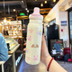 GULOO兒童保溫杯學(xué)生上學(xué)專用吸管水杯女孩高顏值大容量雙飲不銹鋼水壺 粉色【不銹鋼內(nèi)膽】 620ml