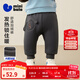 迷你巴拉巴拉男童女童寶寶褲子2025冬新品遠紅外發(fā)熱鎖 鐵灰20603 80 cm