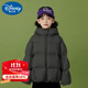 迪士尼（Disney）兒童羽絨服男女童外套童裝加厚冬裝寶寶秋冬季三防嬰兒衣服 隕石灰X 100