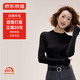 京東京造毛衣女時尚針織衫氣質衣服百搭冬外套女 黑色 M