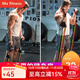 Ma fitness拉力繩彈力繩健身男拉力帶彈力帶拉力繩門(mén)上拉力器拉伸帶居家健身 乳膠彈力繩專(zhuān)業(yè)12件套（100磅）