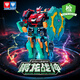 奧迪雙鉆（AULDEY）量子戰(zhàn)隊(duì)變形機(jī)器人超變合體機(jī)甲鏘龍戰(zhàn)神兒童玩具男孩生日禮物
