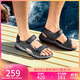 斯凱奇（Skechers）涼鞋男士秋季外穿運動(dòng)涼拖鞋軟底休閑沙灘鞋204105