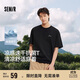 森馬（Semir）短袖T恤男索羅娜涼感抗菌吸濕速干遮熱25夏印花上衣109925100102