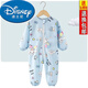 迪士尼（Disney）兒童爬爬衣拉鏈卡通夏夏戶(hù)外全身透氣耐磨防水耐臟寶寶罩衣爬爬服 藍色-小狗 100cm 100#（適合身高85-90厘米