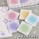 美克杰暈染漸變星星便簽紙高顏值方形便簽本可撕無(wú)粘性ins風(fēng)背景素材紙 粉+紫+藍+綠+黃全套5本 以上款式