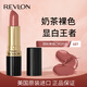 露華濃（Revlon）麗采保濕滋潤唇膏黑管口紅4.2g約會(huì )637#不掉色生日雙11禮物女