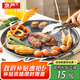 京嚴燒烤盤(pán)烤肉盤(pán)卡式爐不粘煎烤盤(pán)麥飯石通用烤肉電磁爐戶(hù)外露營(yíng)專(zhuān)用 不挑爐灶【加厚款 32cm】一盤(pán)多用 大容量/易清潔/好攜帶