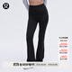 lululemon丨Groove Nulu? 女士超高腰喇叭褲 芯吸 黑色(LW5FIXA) S