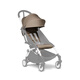 Stokke【配件集合】Stokke YOYO;全能型輕便車(chē)嬰兒推車(chē)配件集合鏈 6月齡遮陽(yáng)篷+坐墊-卡其色