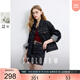 三彩2025春季新款純棉寬松外套不易掉色牛仔服單排扣夾克衫潮M