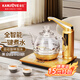 金灶（KAMJOVE）全智能上水玻璃恒溫燒水壺 自動(dòng)旋轉保溫泡茶電茶壺工夫茶開(kāi)水壺 0.8L /G7
