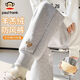 大嘴猴（paul frank）加絨褲子女新款冬季衛褲羊羔絨加厚休閑運動(dòng)褲 灰【冬季保暖褲】(p復古簽褲前左下標) XL 【體重130-150斤】