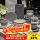 康陌（KANGMO）碗具套裝家用新款輕奢北歐風(fēng)搬家禮物陶瓷碗盤(pán)餐具整套卡洛斯30頭