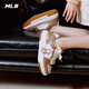 MLB官方 學(xué)長(cháng)鞋低幫運動(dòng)鞋女冬季厚底休閑鞋男明星板鞋3ASXCLX4N 波士頓隊/棕色 38.5 245