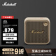 馬歇爾（Marshall）WILLEN II無(wú)線(xiàn)藍牙便攜2代音箱 戶(hù)外防塵防水迷你音響 內置麥克風(fēng)支持免提通話(huà)音箱 油彩白