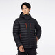 迪卡儂（DECATHLON）男女羽絨服內(nèi)膽加厚連帽保暖常規(guī)款外套面包服 TREK500 男款-黑色 M