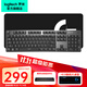 羅技（Logitech） K845 機械鍵盤(pán)有線(xiàn)游戲電競電腦辦公全尺寸發(fā)光 104鍵 鼠標鍵盤(pán)套裝三角洲行動(dòng)吃雞神器無(wú)畏契約 K845 青軸（大G桌墊）
