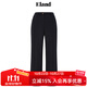 ELAND衣戀休閑褲女百搭風(fēng)棉感顯瘦彈力通勤長(cháng)褲2025冬季新款 深藏青色(03)D/NAVY XS 155