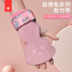 勞拉之星（LARASTAR）LS0702自律兔貓爪助力帶護(hù)掌女硬拉牛皮手套健身壺鈴防滑護(hù)腕 自律兔系列【雙層牛皮】 均碼