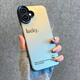 世詠（SHIYONG）適用蘋(píng)果16plus手機(jī)殼 iphone16plus保護(hù)套全包超薄簡(jiǎn)約時(shí)尚創(chuàng)意個(gè)性彩銀鐳射防摔男女款 黑色