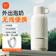 新貝恒溫水壺嬰兒家用外出沖奶恒溫杯無(wú)線(xiàn)便攜保溫杯熱水壺調奶器8261 8275升級款+充電線(xiàn) 500ml