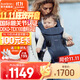 BabyBjorn瑞典原裝進(jìn)口嬰兒背帶前抱式后背透氣外出抱娃神器one網(wǎng)眼系列 海軍藍/網(wǎng)眼