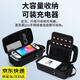 柒十柒適用 switch/switch2收納包 switch oled保護(hù)包NS收納袋保護(hù)包便攜卡帶收納盒通用全套保護(hù)殼 黑色-switch收納包【通用款】