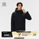 KOLON SPORT/可隆WINDSTOPPER中量級棉衣 男子戶外運動防水透濕P棉棉服 LHPJ5WN115-BK 黑色 L 175/96A