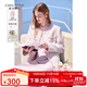 秋水伊人小香風(fēng)優(yōu)雅外套秋季新款女裝高級輕奢感長(cháng)袖外搭 粉紅 L