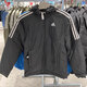 阿迪達斯（adidas）棉服男裝 冬季新款運動(dòng)服戶(hù)外舒適防風(fēng)休閑保暖棉襖連帽夾克外套 KF6755黑色 L