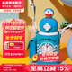 杯具熊（BEDDYBEAR）開口笑兒童水杯保溫杯男女小學(xué)生寶寶吸管雙飲杯子送禮保溫壺 星辰雙飲保溫杯-哆啦A夢(mèng)600ml