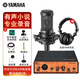 YAMAHA雅馬哈UR12B配音有聲書錄音專業(yè)設(shè)備套裝喜馬拉雅小說聲卡外置錄音棚吉他編曲 UR12B+伯倫貝爾BL500電容麥套裝