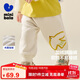 迷你巴拉男女童搖粒絨褲子嬰兒衛褲初春保暖寶寶加絨長(cháng)褲棉褲2025秋冬新品