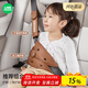 途喜布朗熊兒童安全帶限位器防勒脖固定器汽車(chē)保險帶調節器可愛(ài)保護套 布朗【安全帶調節器+護肩/頸】