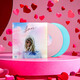 正版 霉霉專輯 泰勒斯威夫特 Taylor Swift 黑膠唱片 戀人 粉藍(lán)雙彩膠 2LP