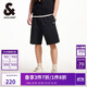 杰克·瓊斯（JACK&JONES） 夏季新款百搭潮流通勤舒適抽繩腰頭肌理感五分褲短褲22529F017