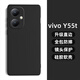 龐卡 適用vivo Y55t手機殼vivoy55t液態(tài)硅膠鏡頭全包V2279A耐磨防摔保護套超薄軟殼男女極簡(jiǎn)約純色外殼 【石墨黑】單殼