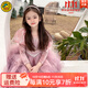 G.DUCKKIDS洛麗塔公主裙女童裙子秋冬兒童長(cháng)袖連衣裙輕奢大裙擺女孩生日禮服 粉色長(cháng)袖（春秋冬可穿） 110 適合100-110cm年齡4-5歲